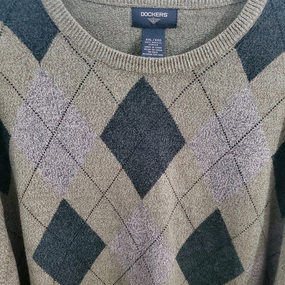 Dockers Argyle Sweater - Picture 2 of 4